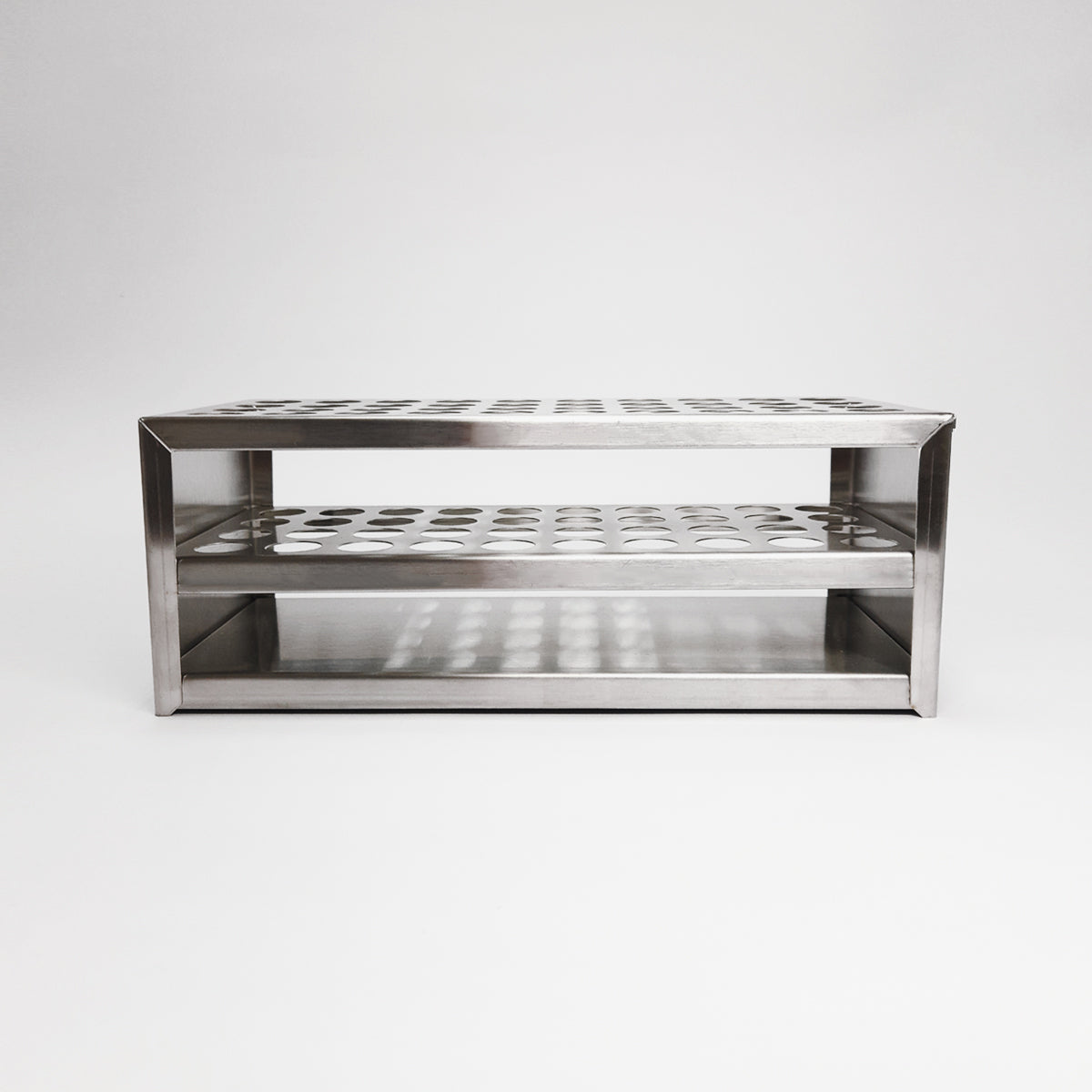 GRADILLA METÁLICA 40 POSICIONES PARA TUBOS DE 16MM