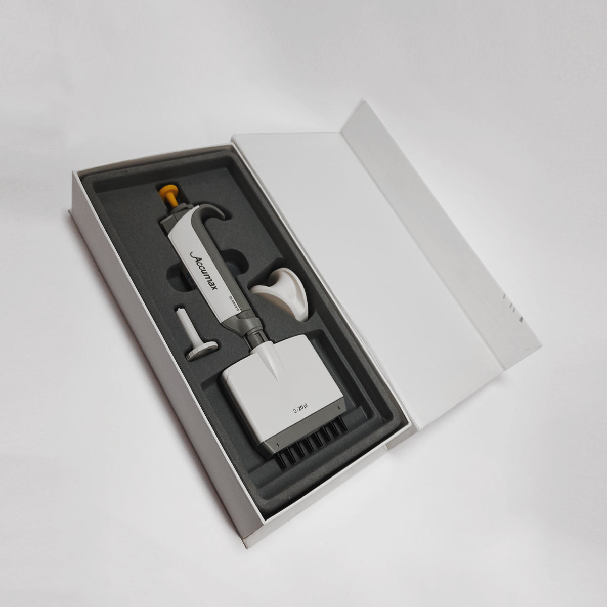 MICROPIPETA MULTICANAL 20 UL ACCUMAX FAB