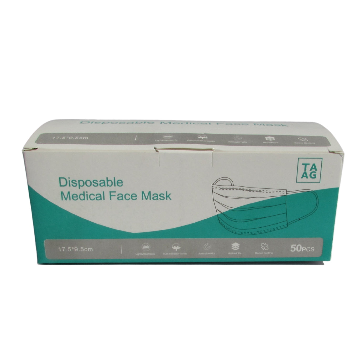 MASCARILLA DE TRES PLIEGUES